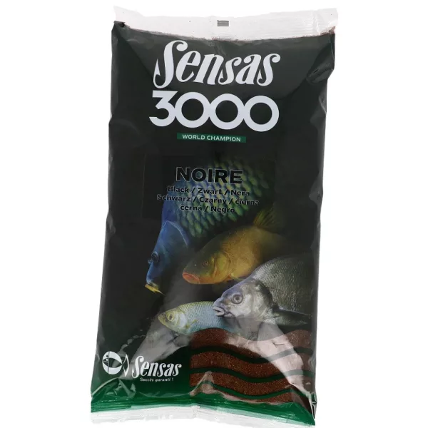 Amorce Sensas 3000 Noire Black 1kg