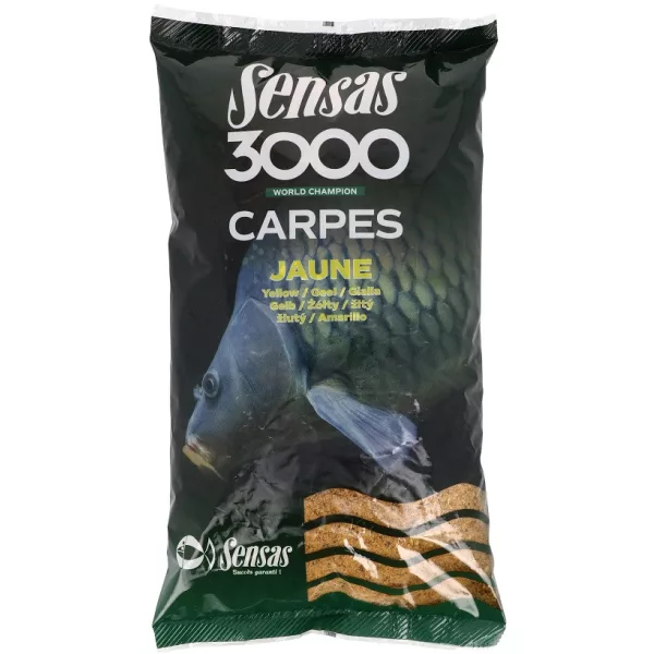 Amorce Sensas 3000 Carpe Jaune 1kg