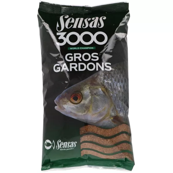 Sensas 3000 Gros Gardons Big Roach Amorce 1kg