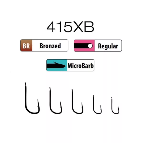 Trabucco XPS 415 Hameçon avec ardillon à palette, taille 18, 25 pièces