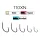 Trabucco XPS 110XN 14 Hameçons avec ardillon 25pcs
