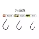 Trabucco XPS 710XB 16 Hameçon barbelé à plaquette, 25pcs