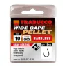 Trabucco Wide Gape Pellet 10 à palette, Hameçon sans ardillon 15db