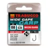Trabucco Wide Gape Carp 14 hameçon à palette, avec ardillon 15 pièces