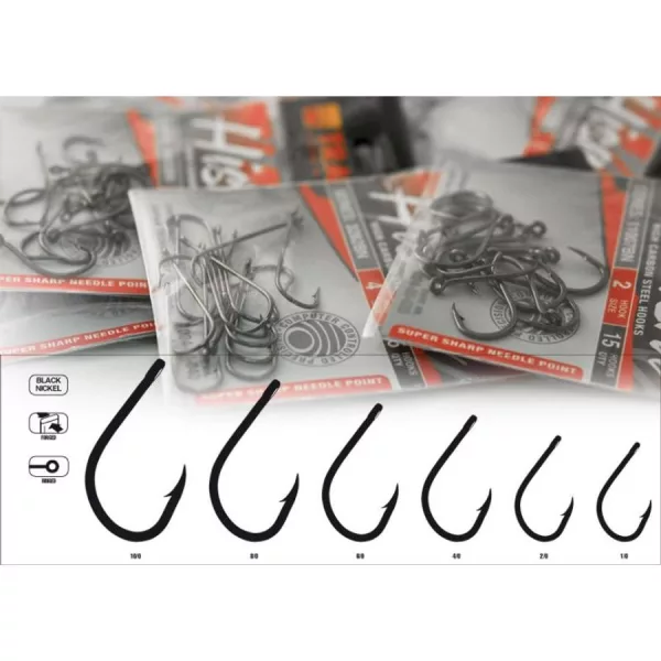 Trabucco Hisashi 11028 2/0 Hameçon pour poisson prédateur 9pc