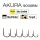 Trabucco Akura 9000 BN 08 Hameçon à palette, barbelé 15pcs