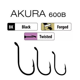   Trabucco Akura Siluro 600B 06/0 Hameçon carnassier 5 pièces