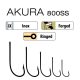 Trabucco Akura 800 SS 2/0 Hameçon carnassier 6 pièces