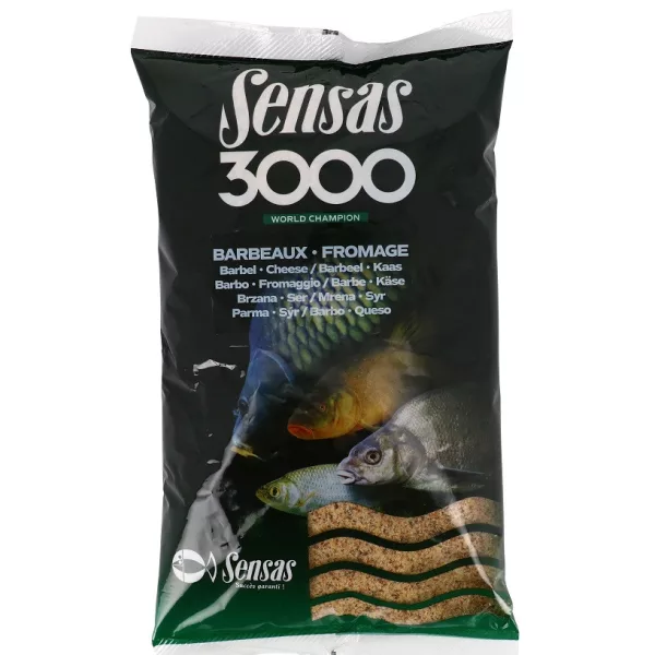 Sensas 3000 Barbel With Cheese Amorce 1kg