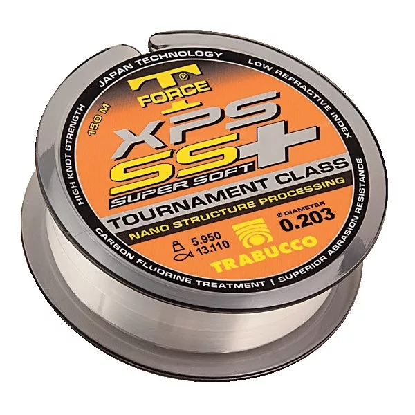 Trabucco T-Force XPS Super Soft Plus 150m 0,10mm Fil de pêche monofilament principal