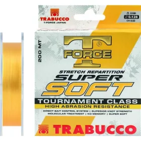   Trabucco T-Force Super Soft 0,128mm 200m Ligne principale monofilament