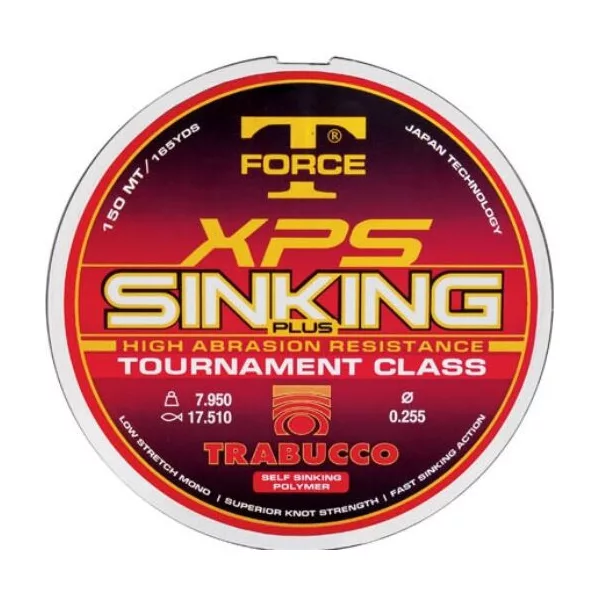 Trabucco T-Force XPS Coulant Plus 150m 0,16mm Ligne monofilament