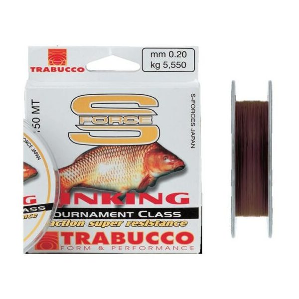 Trabucco S-Force Sinking 300m 0,20mm Fil monofilament