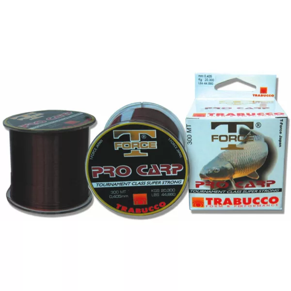 Trabucco T-Force Pro-Carp 300m 0,354mm Monofilament Ligne Principale