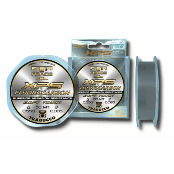 Trabucco T-Force Fluorocarbon 50m 0,125mm Bas de ligne monofilament
