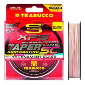  Trabucco Taper Line SC Surfcasting 250m 0,45-0,18mm Ligne principale monofilament