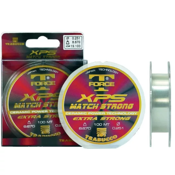 Trabucco T-Force Extra Strong 50m 0,10mm Monofil Bas de ligne