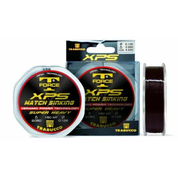 Trabucco T-Force XPS Match Sinking 150m 0,12mm Ligne principale monofilament
