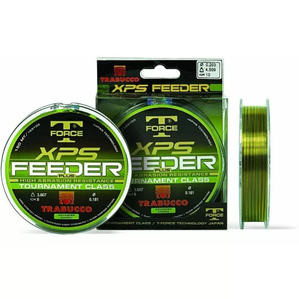 Trabucco T-Force XPS Feeder Plus 150m 0,18mm Ligne principale monofilament