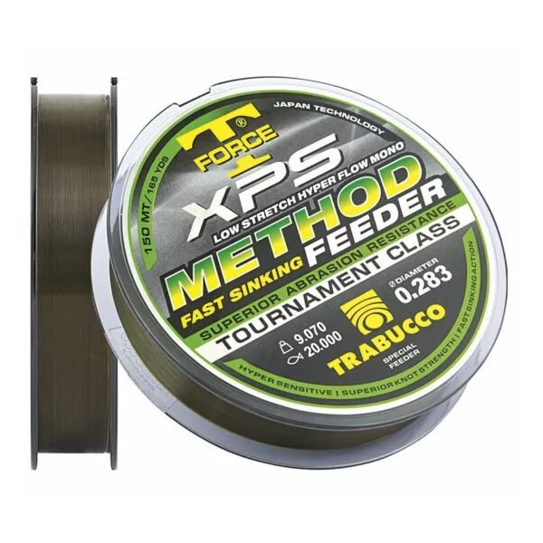 Trabucco T-Force XPS Method Feeder 150m 0,20mm Ligne monofilament