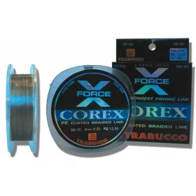 Trabucco X-Force Corex Pe Coated 100m 0,10mm Tresse