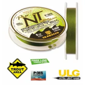   Trabucco Dyna-Tex Pro Nano Tek Ultra Thin 100m 0,072mm Ligne principale tressée
