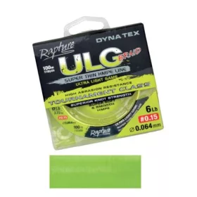   Rapture Dyna-Tex ULG lime 100m 0,072mm Tresse de ligne principale