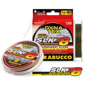   Trabucco Dyna-Tex SLK X8 SS 150m 0,205mm Ligne principale tressée vert citron