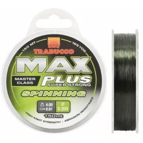   Trabucco Max Plus Ligne Spinning 150m 0,16mm Ligne Monofilament