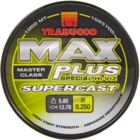   Trabucco Max Plus Ligne Super Lancer 300m 0,25mm Ligne Monofilament