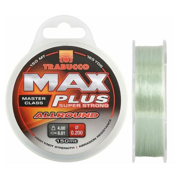 Trabucco Max Plus Line Allround 1000m 0,18mm Ligne principale monofilament