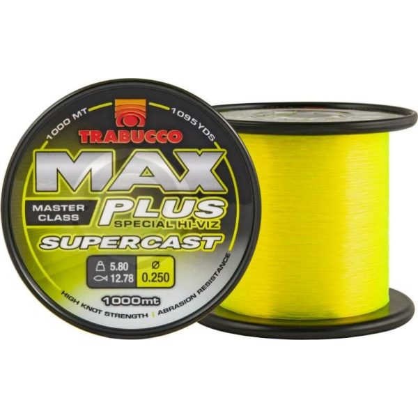 Trabucco Max Plus Ligne Super Lancer 1000m 0,35mm Ligne Monofilament