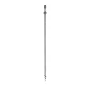 Pique télescopique en acier inoxydable Trabucco Screw Point SS Bankstick 22/19mm 125-220cm