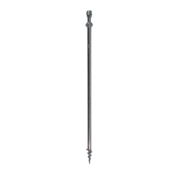 Pique télescopique en acier inoxydable Trabucco Screw Point SS Bankstick 22/19mm 125-220cm