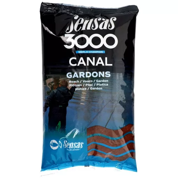 Sensas 3000 Super Canal Gardons Roach Amorces 1kg