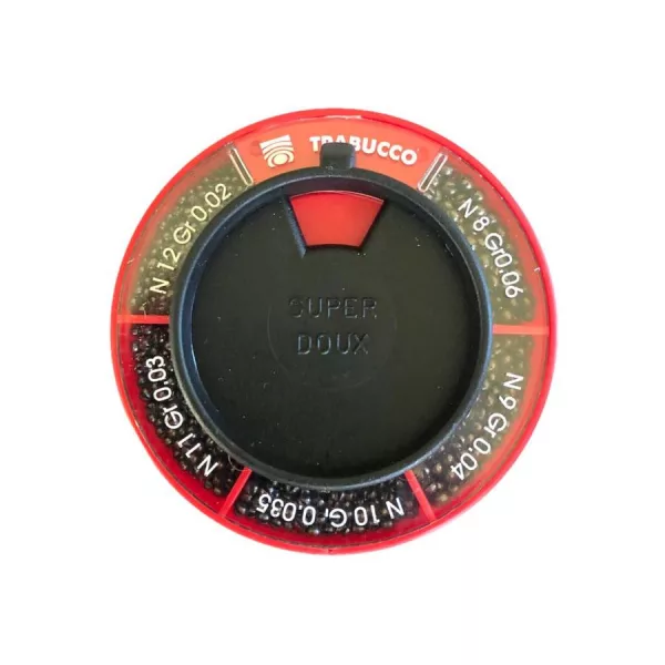 Trabucco GNT Match Kit de plombs de grenaillage S-Fine Rond 12-08 -0,022-0,06gr