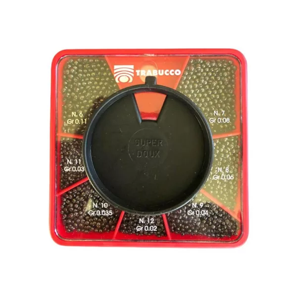Trabucco GNT Match Kit de plombs de grenaillage XL-Fine 12-06 - 0,02-0,11gr