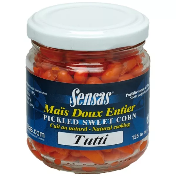 Sensas Maïs à Hameçon Fruité en Bocal 212ml