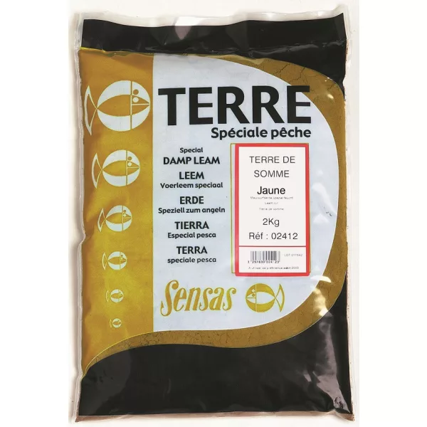 Sensas Terre de Somme Argile Jaune 2kg