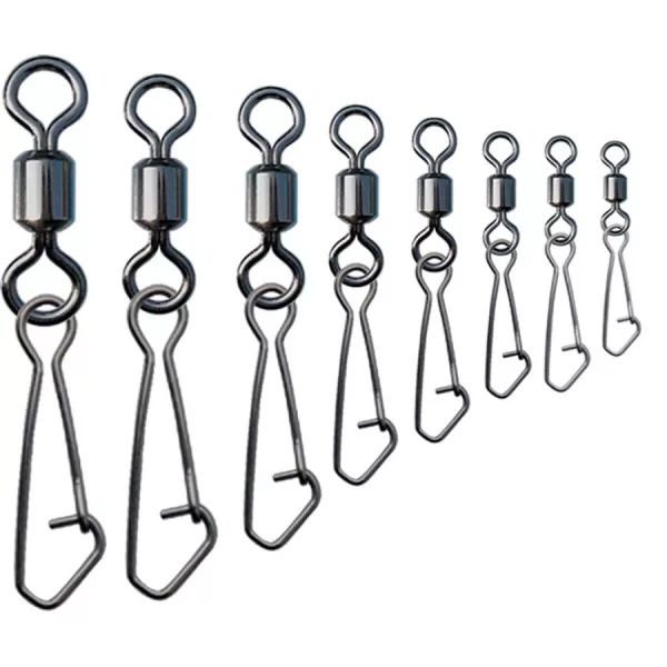 Trabucco Rolling Hooked Snap 20 Emerillon à agrafe 12pcs