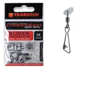   Connecteur Coulissant Trabucco Slider Connector SS en Téflon 5pcs