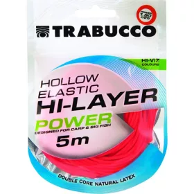   Trabucco Hi-Layer Hollow Elastic Power Caoutchouc tubulaire pour canne à emmanchement 1,9mm 5m
