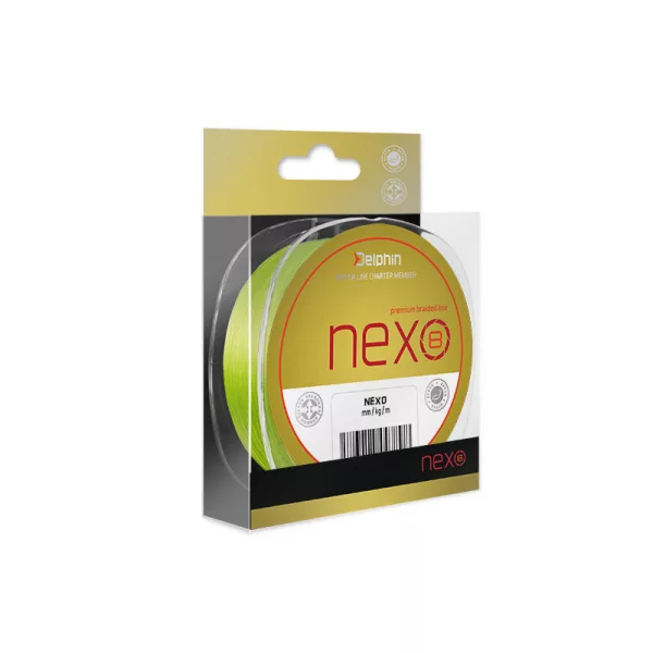 Delphin NEXO 8 fluo 300m 0,14mm 18,9lbs