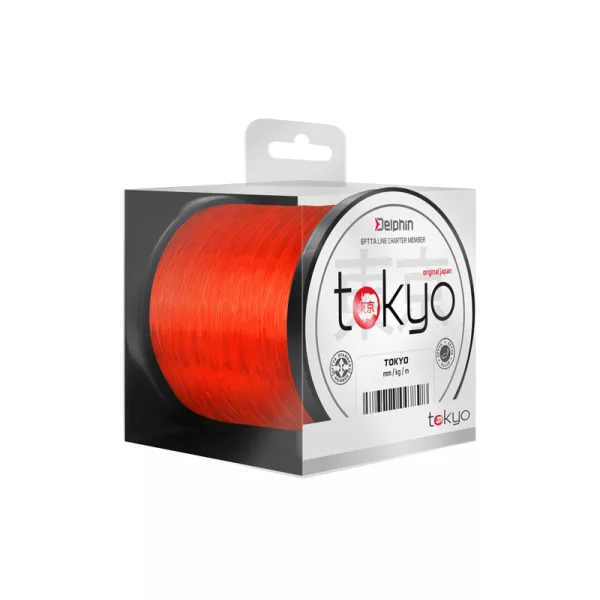 Monofilament Delphin TOKYO orange 0,261mm 12lbs 300m