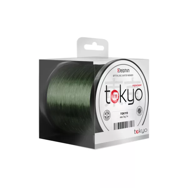 Monofilament Delphin TOKYO vert 0,286mm 14lbs 600m