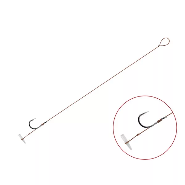 Hameçon monté Feeder Delphin Proxi 8 Quickstop / 6 pcs 8cm #8