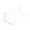 Hameçon monté feeder Delphin FLR Loop / 6db 12cm #6