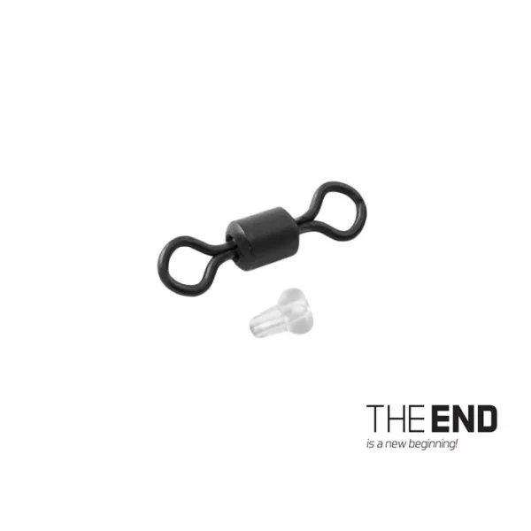 Delphin THE END Émerillon Ronnie #9 + stop-caoutchouc / 20+10pcs taille 9