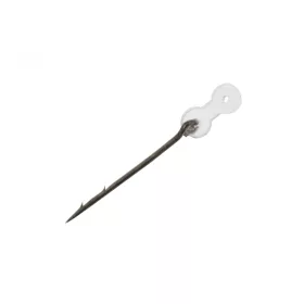   Delphin STINGER pique à appât + avec anneau en silicone / noir / 12pcs 15mm