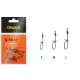 Attache de spinning Delphin Q-SNAP / 10pcs / 0,7mm M